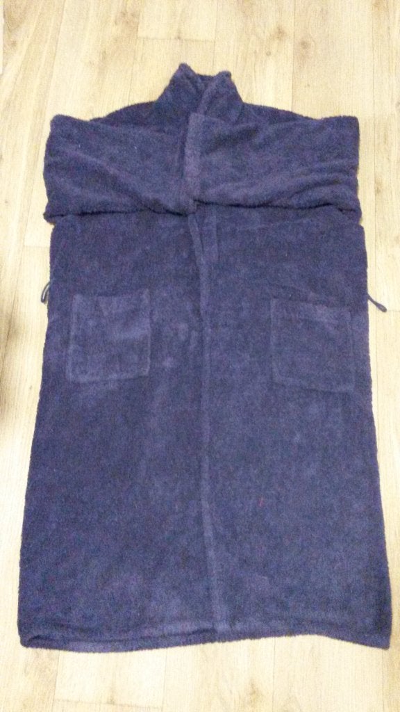badjas donker blauw Van Dyck, Kleding | Heren, Pyjama's, Ophalen of Verzenden, Gedragen, Overige maten