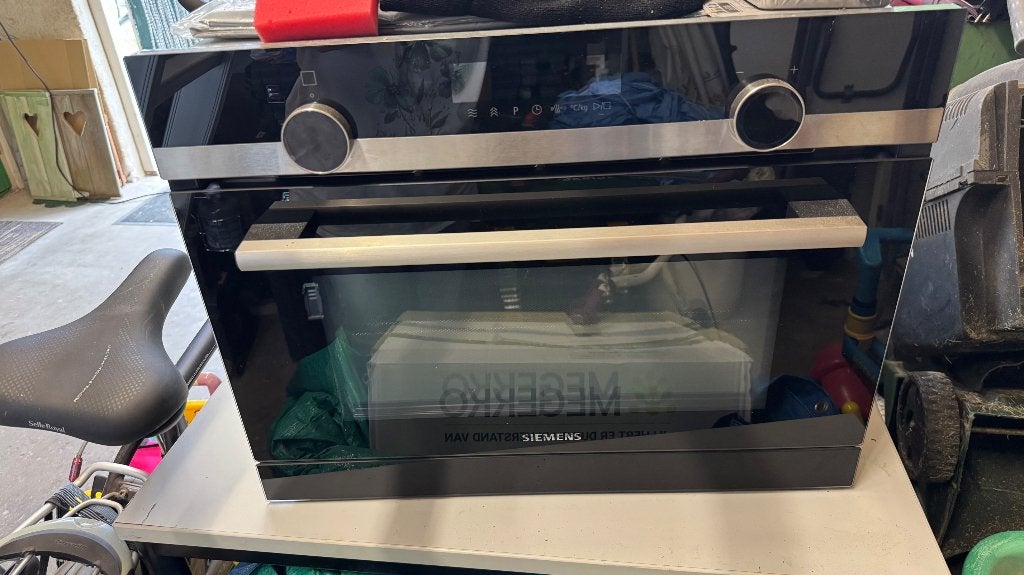 Voor de klusser: Siemens combimagnetron met stoomfunctie, Ophalen, Combimagnetron, Inbouw, Niet werkend