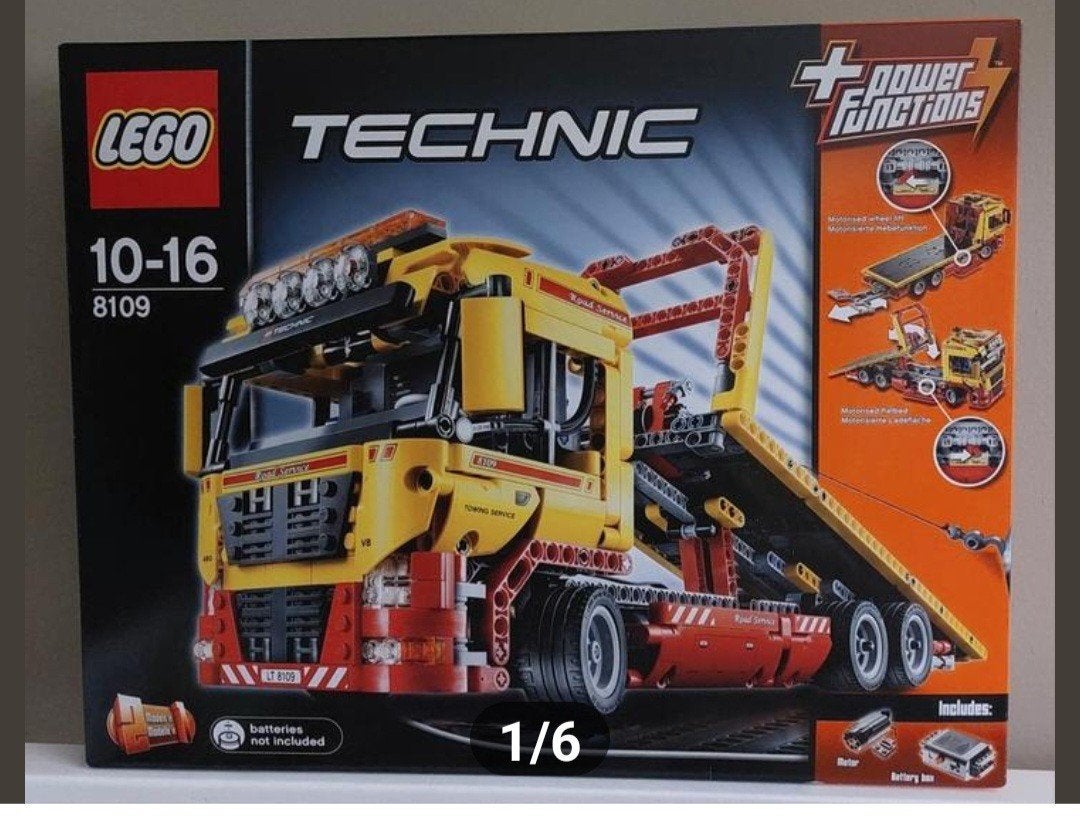 Lego technic 8109 FLATBED TRUCK, ZELDZAAM NIEUW, Ophalen of Verzenden, Nieuw