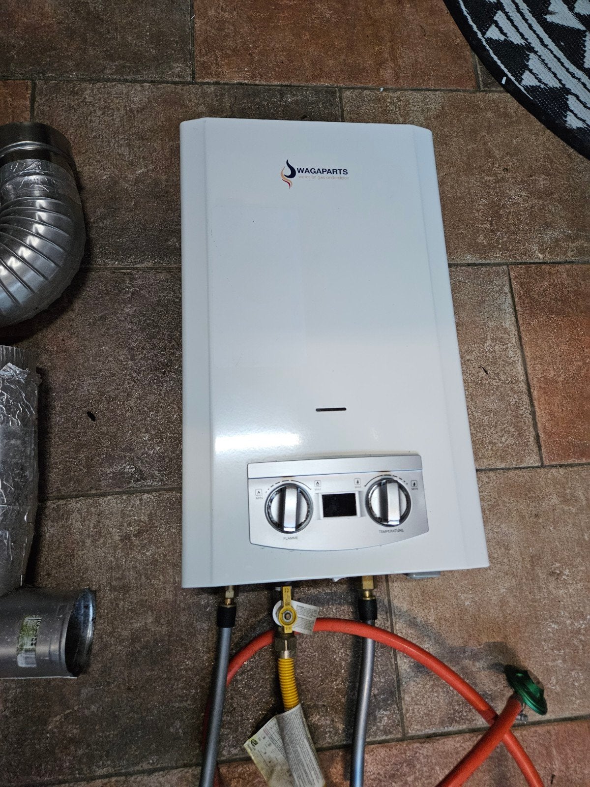 ketel op gasfles, Minder dan 20 liter, Ophalen, Geiser