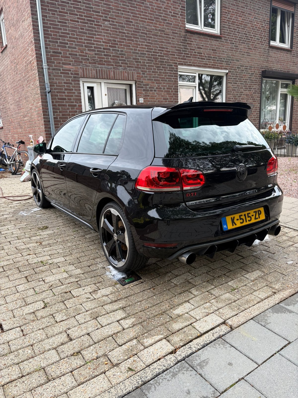 Volkswagen Golf 2.0 GTI 155KW 2011 Zwart, Auto's, Voorwielaandrijving, 4 cilinders, 1984 cc, Zwart