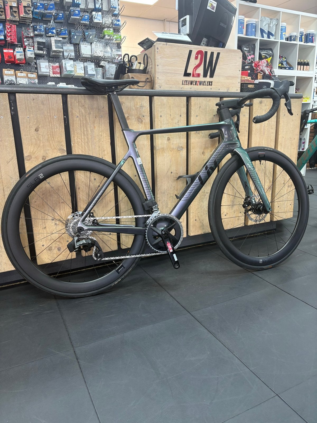 Liv Enviliv SRAM Rival AXS Carbon racefiets dames, 28 inch, Nieuw, Meer dan 20 versnellingen, Schijfrem