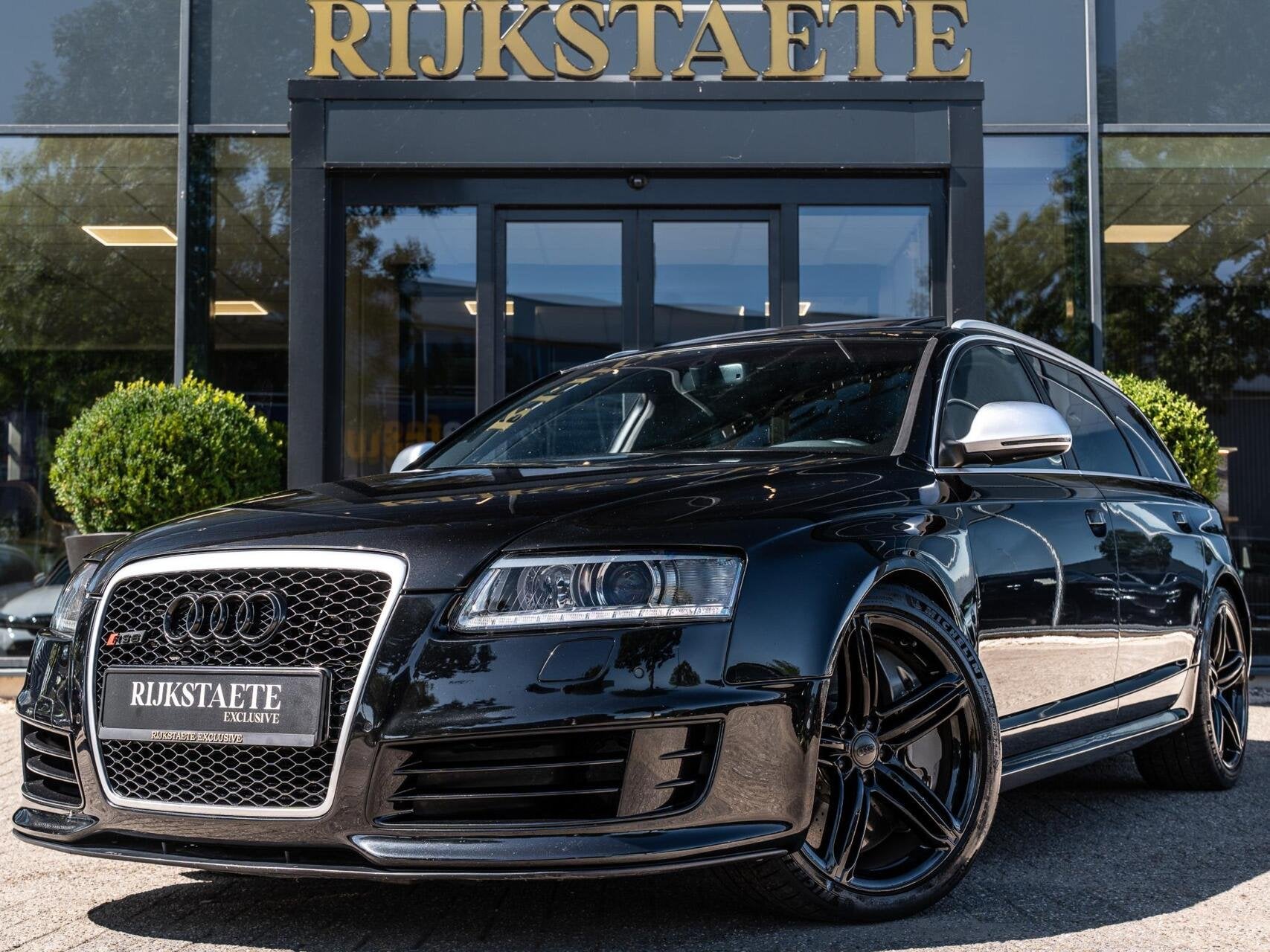 Audi RS6 Avant 5.0 TFSI Quattro|PANO|BOSE|MEMORY|KERAMISCH, Automaat, 579 pk, Gebruikt, Zwart