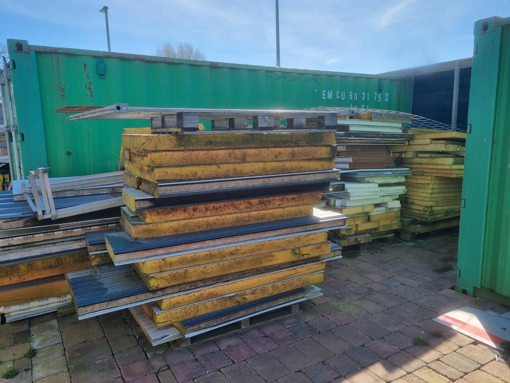 Isolatie platen PIR partij, Ophalen, Gebruikt, Falk, Industrieweg 1