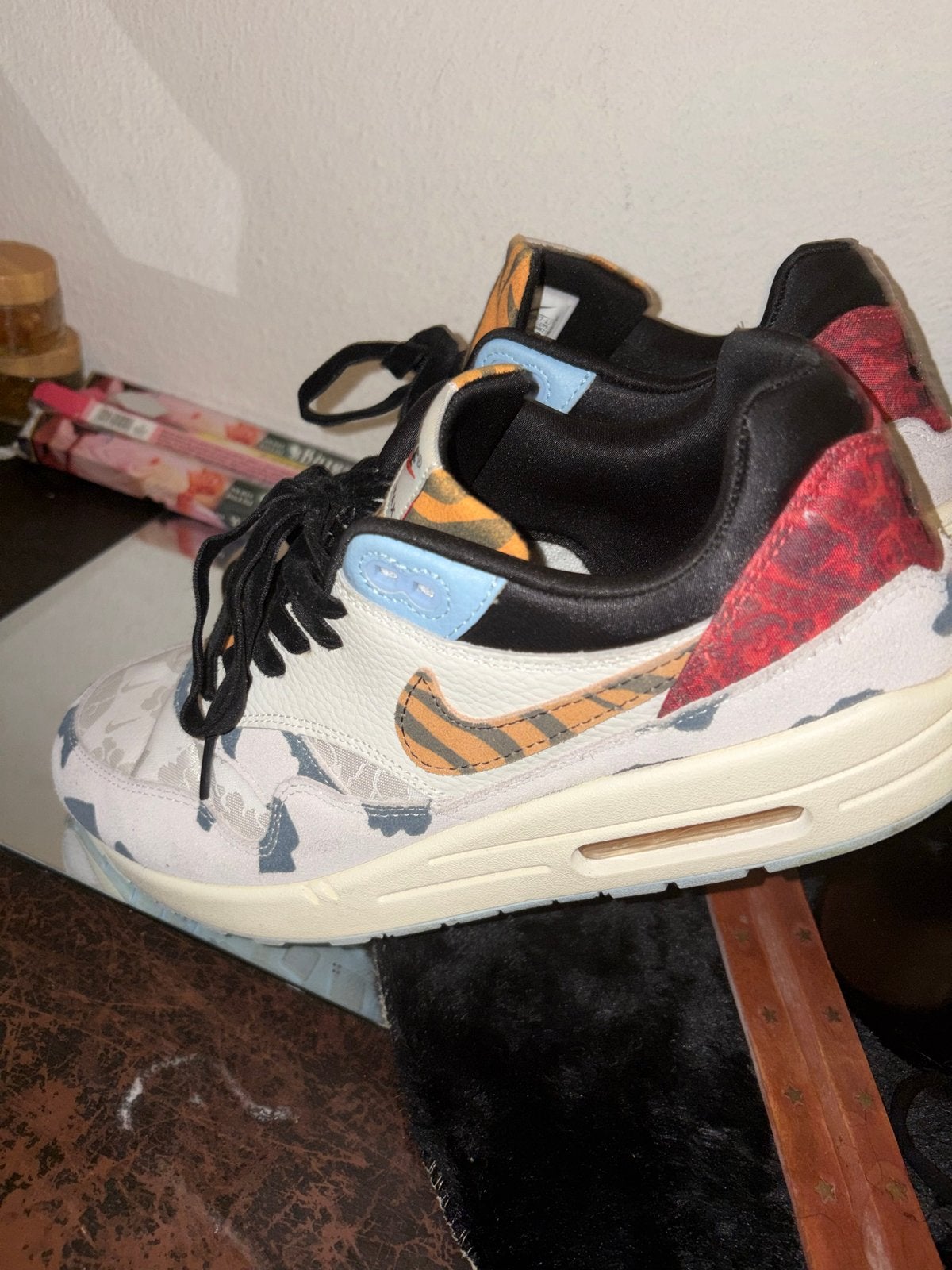 Nike Air Max 1 ', Kleding | Heren, Schoenen, Ophalen of Verzenden, Gedragen, Overige kleuren, Sneakers of Gympen