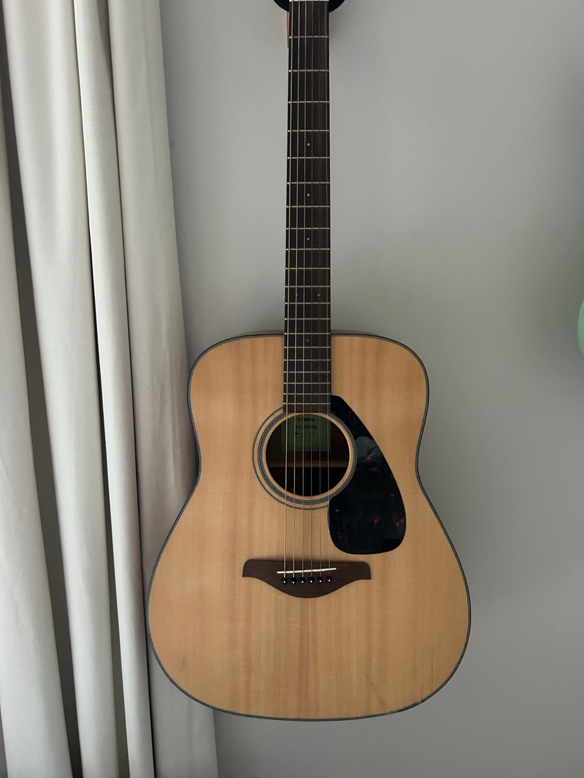 Yamaha FG800M akoestische gitaar, Muziek en Instrumenten, Ophalen of Verzenden, Gebruikt, Western- of Steelstringgitaar
