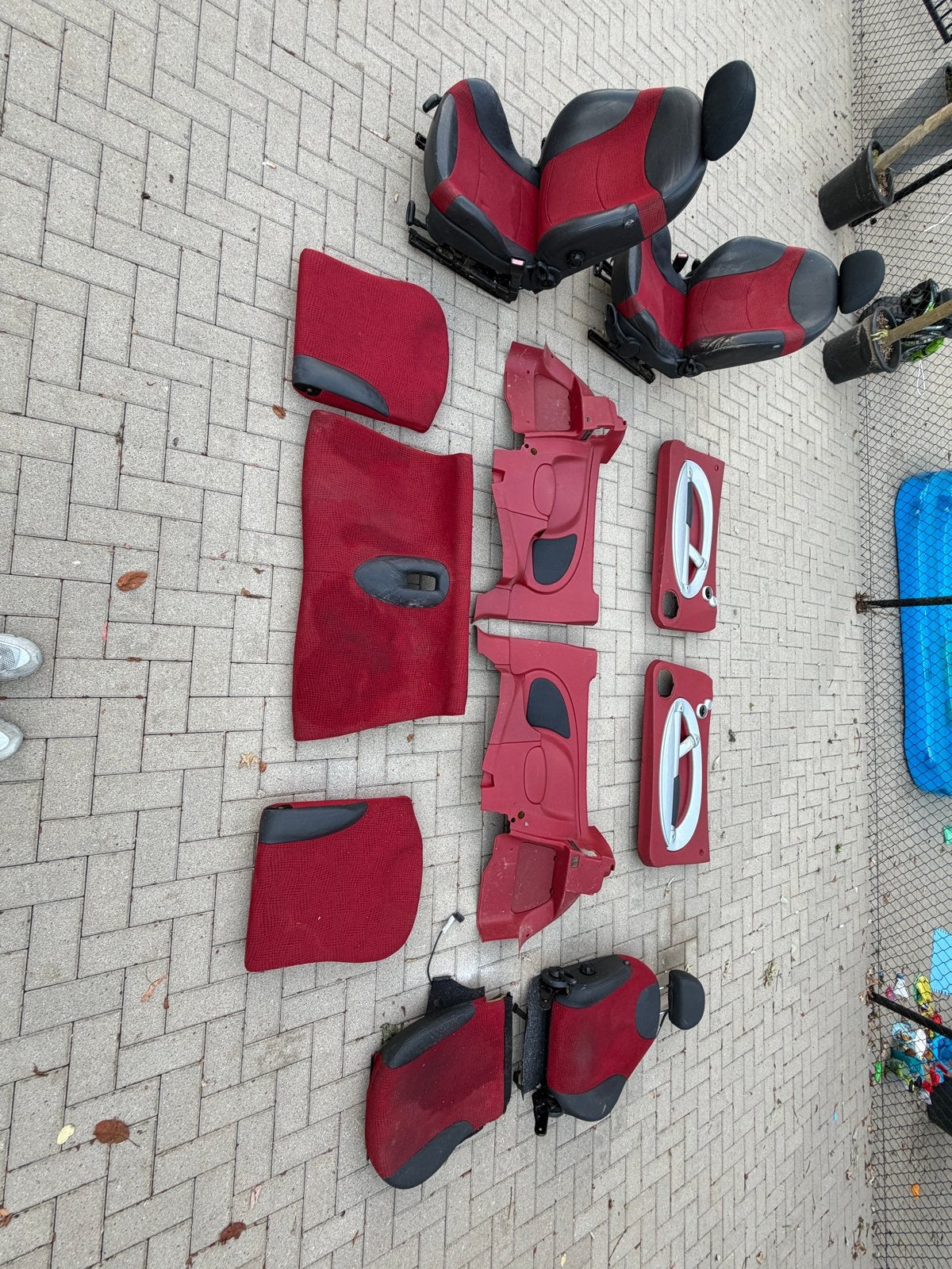 Interieur set voor Mini Cooper R50 (excl. kofferbak), Ophalen, Gebruikt, Mini