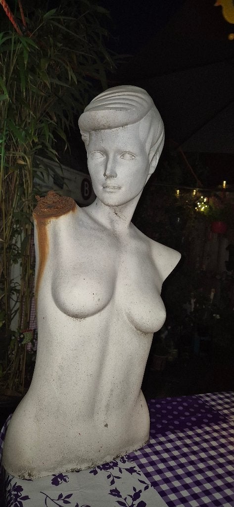 Vrouw borstbeeld, Ophalen, Weerbestendig, Buste, Kunststof