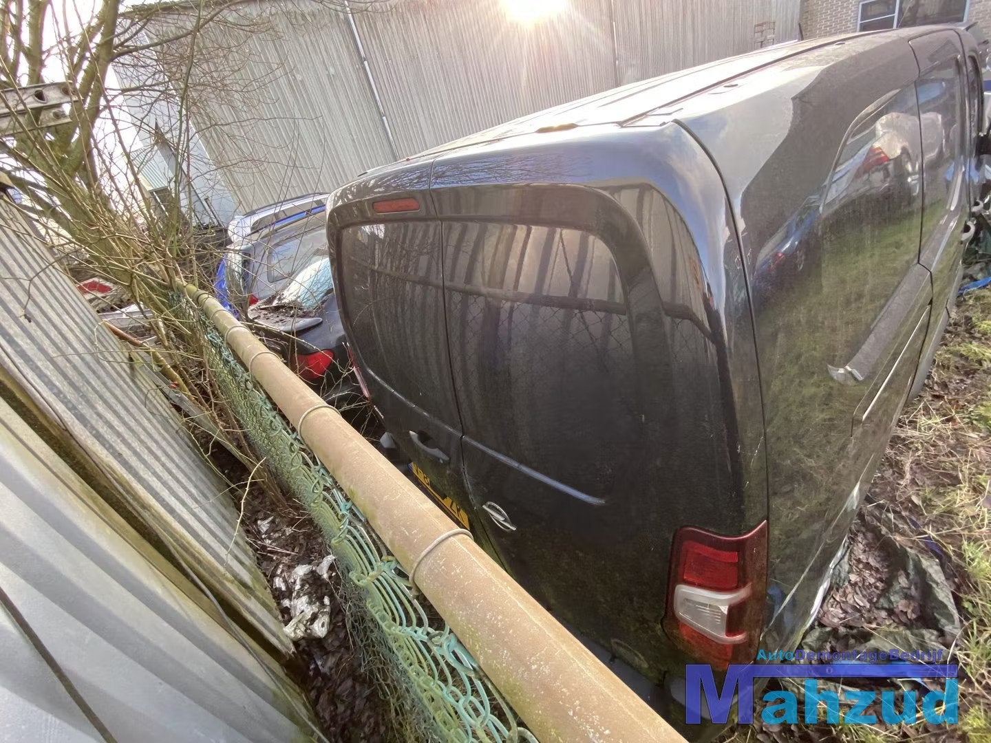 OPEL COMBO K9 ZWART achterdeur links rechts 2018+, Gebruikt, Deur, Opel Automobile GmbH, Ophalen of Verzenden