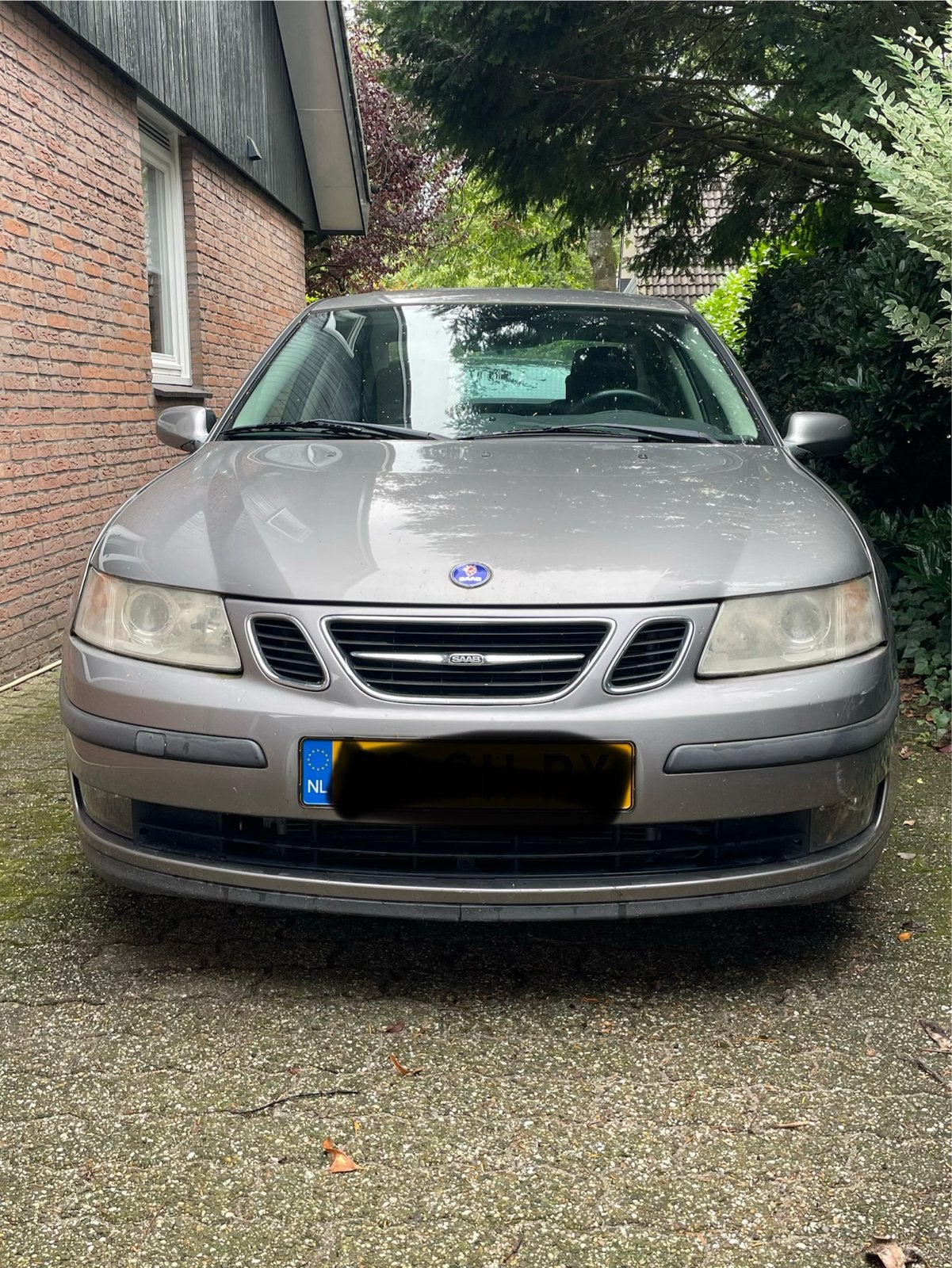 AANBIEDING Saab 9-3 1.8 T Sport Sedan 2006 Grijs, Auto's, 4 cilinders, Origineel Nederlands, Handgeschakeld, Particulier