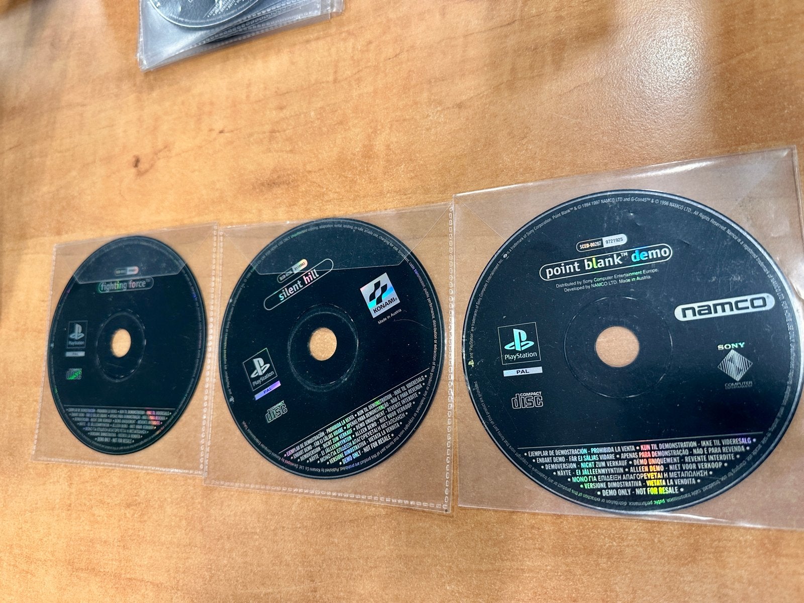 PS1 Demo Games: Fighting Force, Silent Hill, Point Blank, Spelcomputers en Games, Avontuur en Actie, Gebruikt, 1 speler, Ophalen of Verzenden