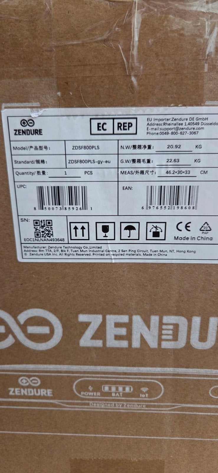 Zendure SolarFlow 800 Plus - thuisbatterij - plug en play!, Ophalen, Nieuw, Zendure
