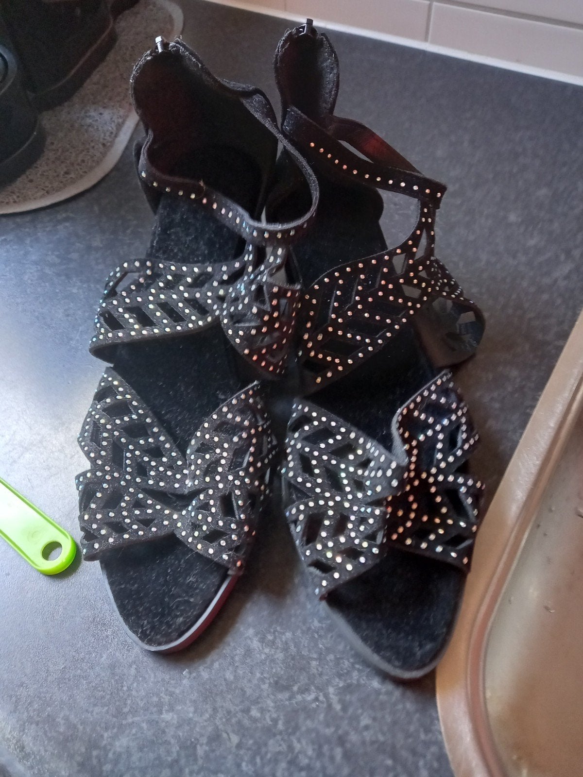 nieuw glitter feestschoentje, Ophalen, Nieuw
