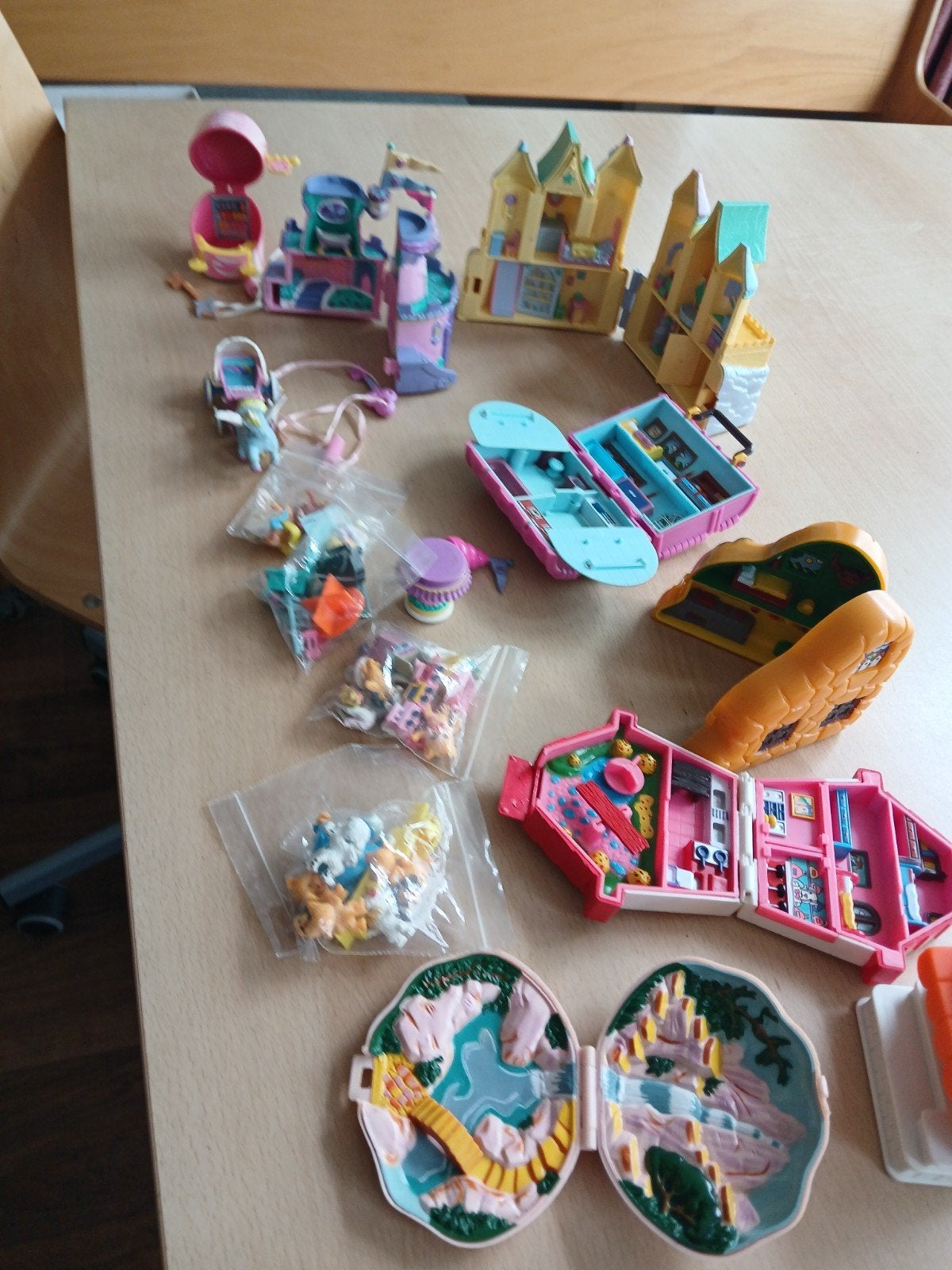 Grote collectie Polly Pocket en soortgelijk speelgoed, Ophalen of Verzenden, Gebruikt, Meisje