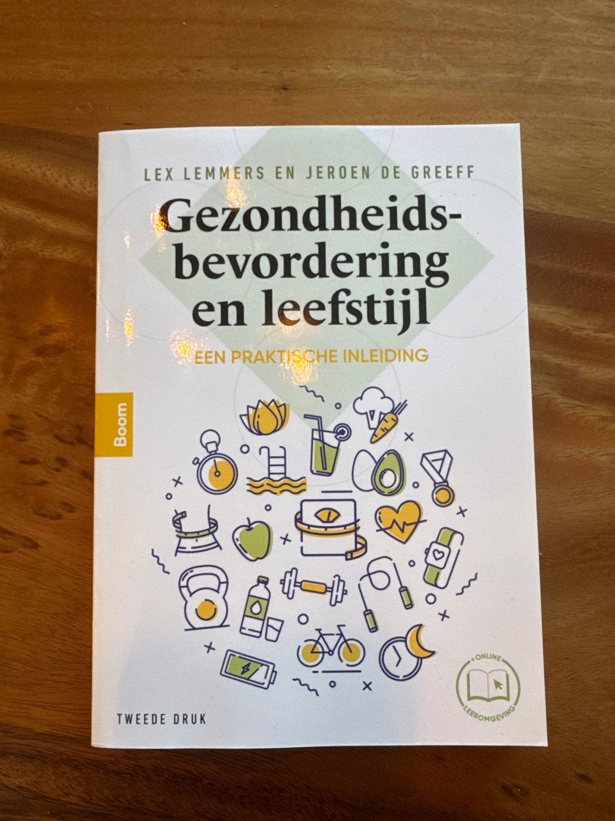 Gloednieuw Lex Lemmers - Gezondheidsbevordering en leefstijl, Boeken, Lex Lemmers; Jeroen de Greeff, Ophalen of Verzenden, Zo goed als nieuw