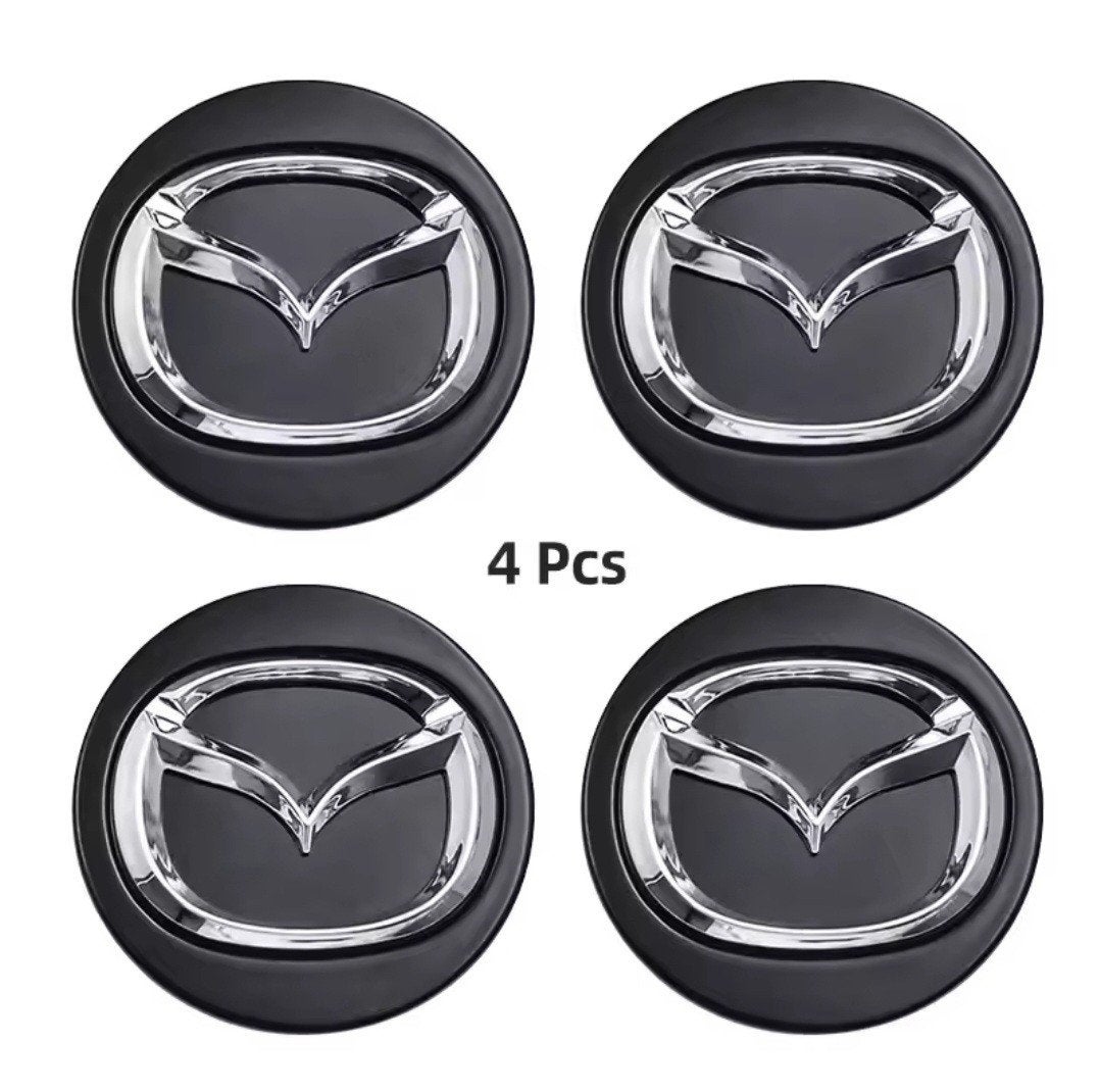 Mazda Naafdoppen Center Caps Set van 4, Ophalen of Verzenden