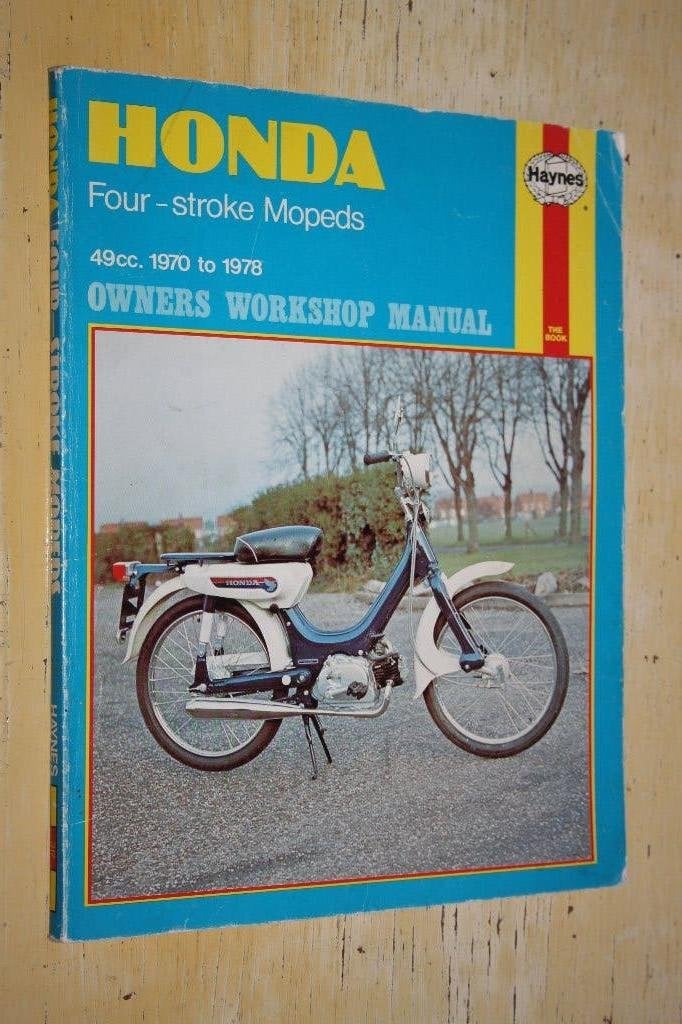 Honda Four stroke Mopeds 49cc 1970 to 1978 Haynes, Motoren, Ophalen of Verzenden, Honda