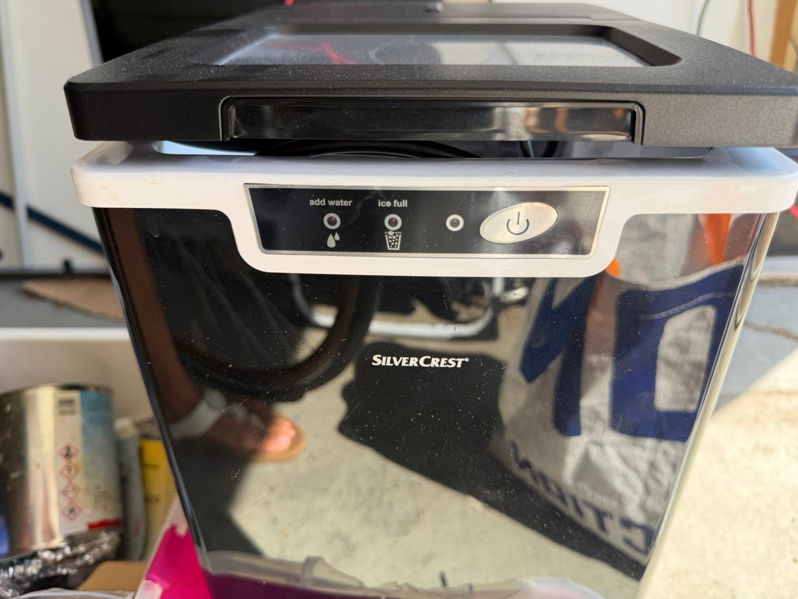 Ijsmachine 1 x gebruikt ( voor feestje), Ophalen of Verzenden, Zo goed als nieuw, Minder dan 45 cm