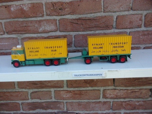 Tekno  Mack  F700  van  Rynart., Hobby en Vrije tijd, Modelauto's | 1:50, Ophalen of Verzenden, Nieuw, Bus of Vrachtwagen, Tekno