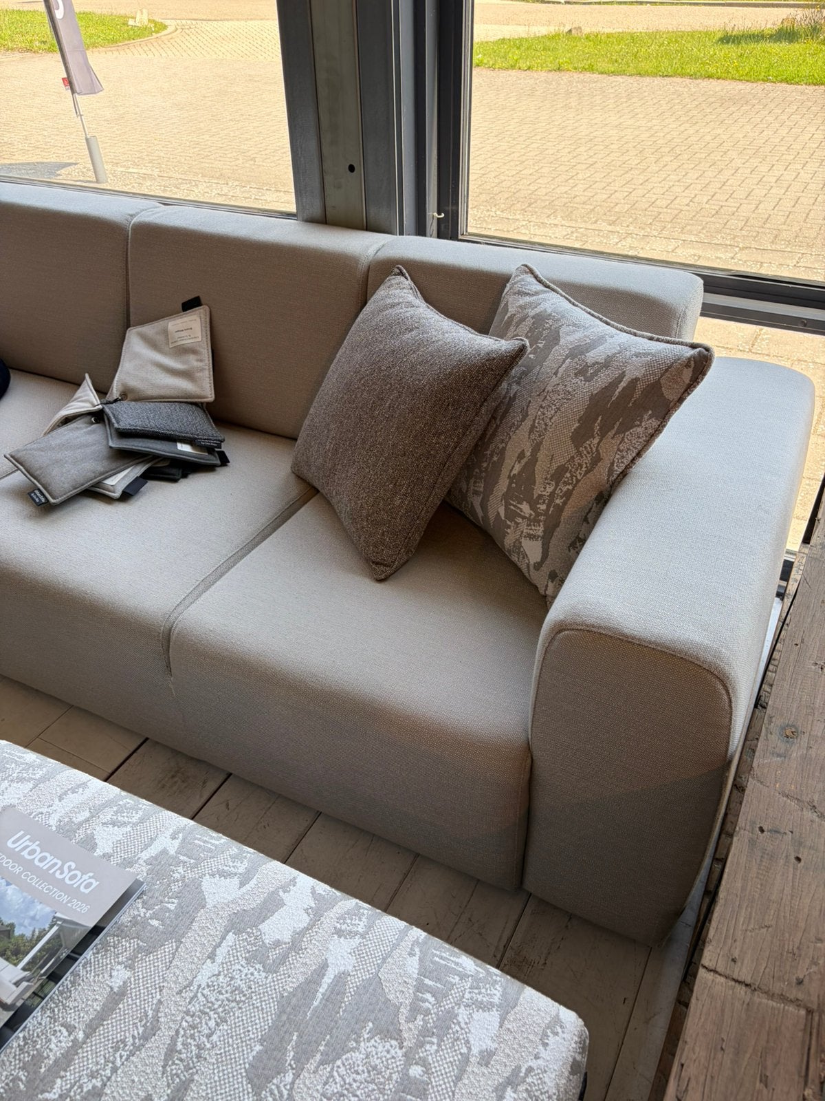 UrbanSofa Outdoor Bank – Provence 4-Zits €852 KORTING!, Ophalen, 6 zitplaatsen, Nieuw, Bank