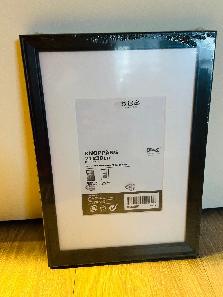 Fotolijst Knoppäng - IKEA, Ophalen, 30 cm, 21 cm, Nieuw