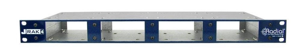 Radial J-RAK 4 rackmount 1RU voor 4 Radial DI boxes, ., Overige typen, Nieuw, Ophalen of Verzenden