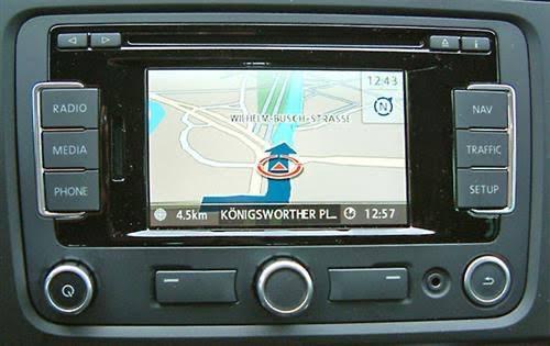 Volkswagen RNS 310 Navi/Radio - Origineel en Gebruikt, Ophalen of Verzenden, Gebruikt