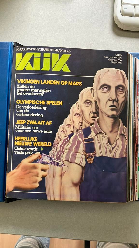 Kijk wetenschappelijk maandblad, Verzamelen, Ophalen of Verzenden, 1960 tot 1980, Nederland, Tijdschrift