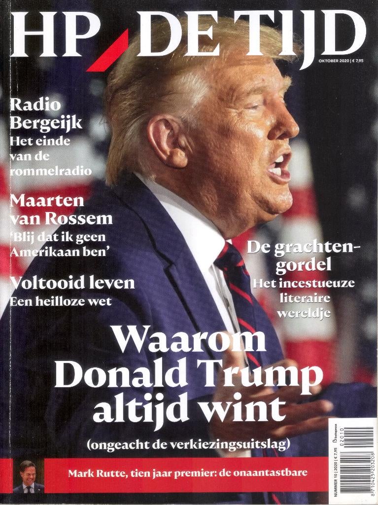 HP/De Tijd - Waarom Donald Trump altijd wint, Ophalen of Verzenden, Gelezen, Politiek en Staatkunde, Wereld
