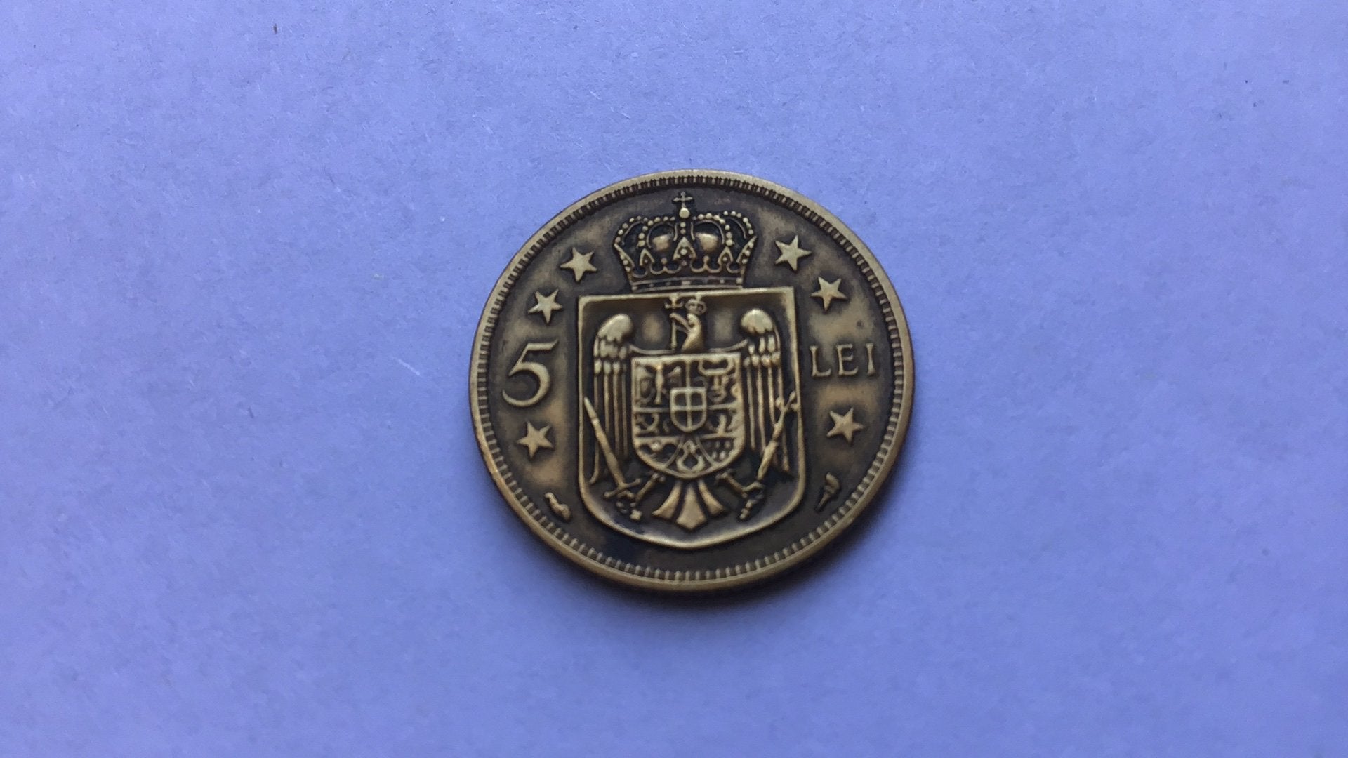 Roemenie 5 lei 1930., Ophalen of Verzenden, Overige landen