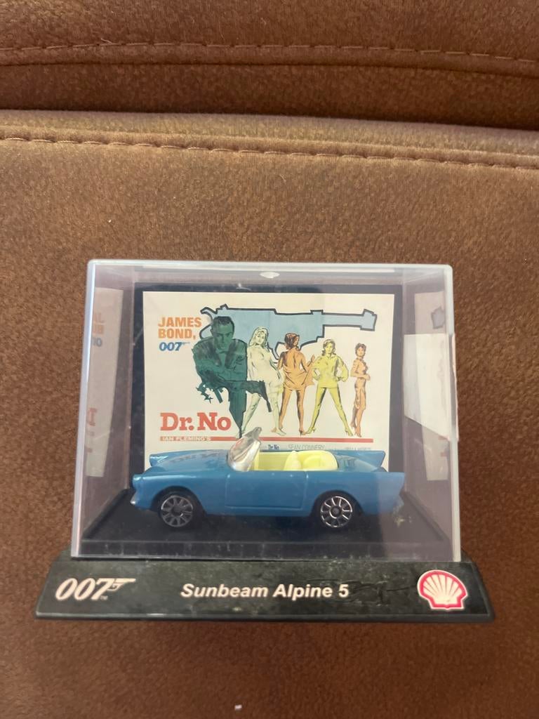 James Bond 007 Sunbeam Alpine 5 Dr. No modelauto, Overige merken, 1:50 of kleiner, Auto, Ophalen of Verzenden