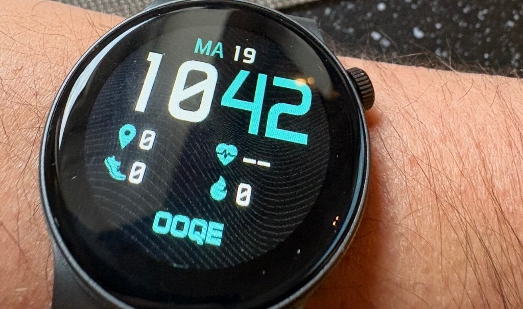 Smartwach, Ophalen, Stappen, Zwart, IOS