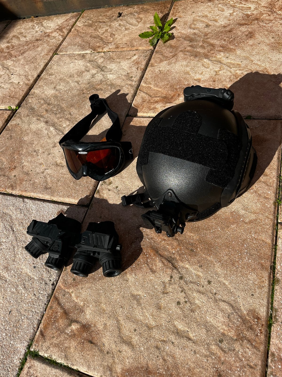 Militaire cosplay head gear zo goed als nieuw!, Ophalen of Verzenden, Zo goed als nieuw