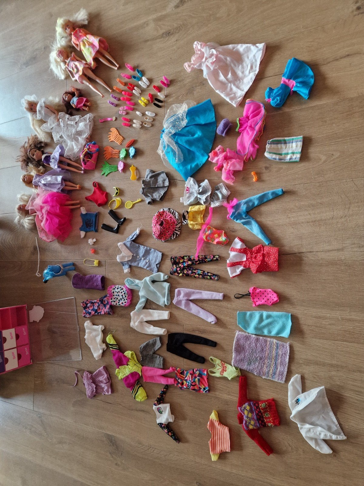 Grote Barbie set met huis, auto, paard en veel accessoires, Ophalen, Zo goed als nieuw, Barbie