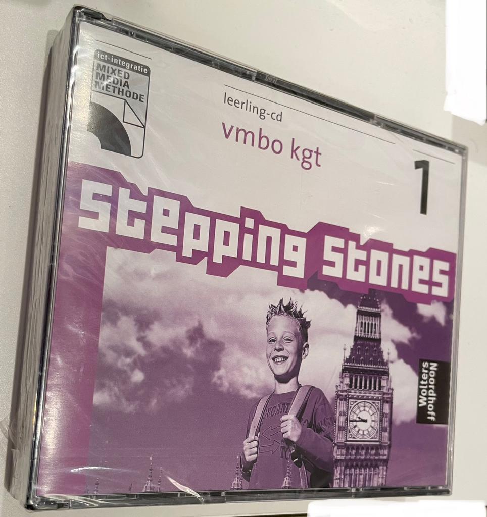 Stepping Stones VMBO KGT 1 Leerling-CD 3 CD Box Nieuw, Boeken, Schoolboeken, Ophalen, Zo goed als nieuw, VMBO, Engels