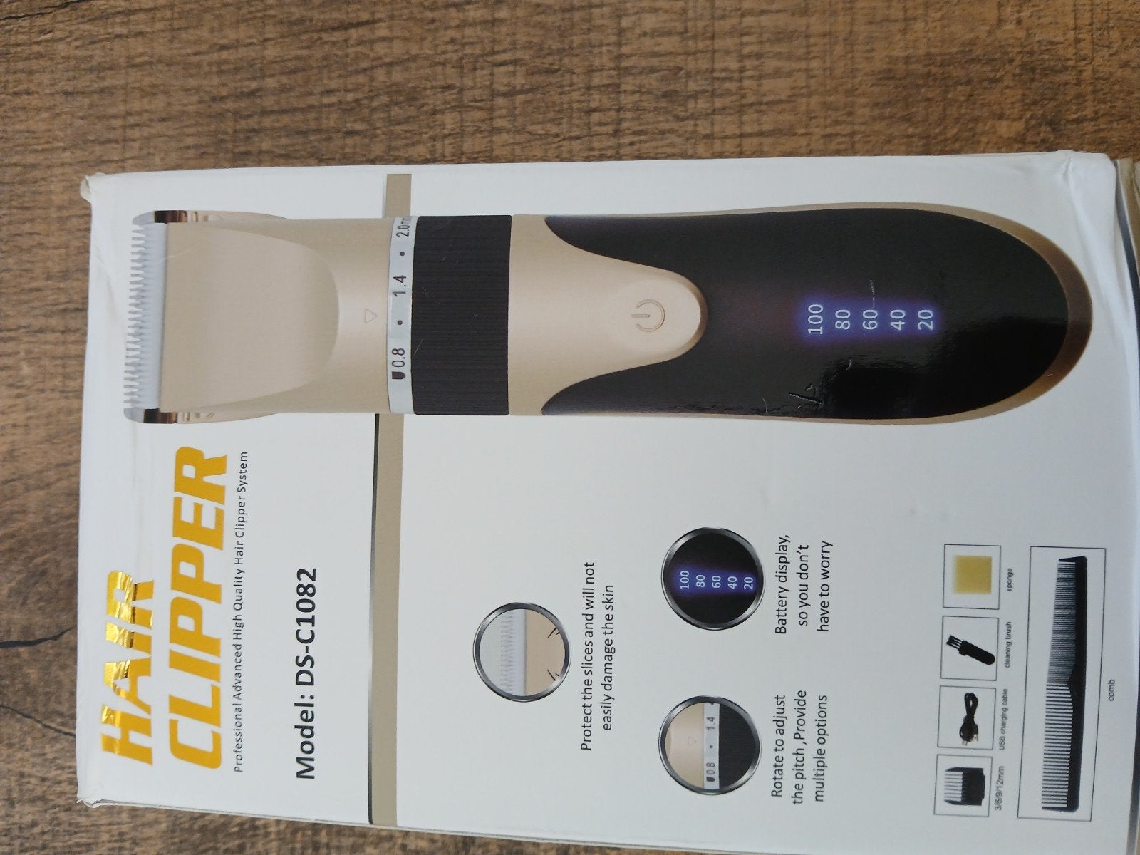 Nieuwe Haar Tondeuse - Model DS-C1082, Ophalen of Verzenden, Nieuw, Scheren en Epileren