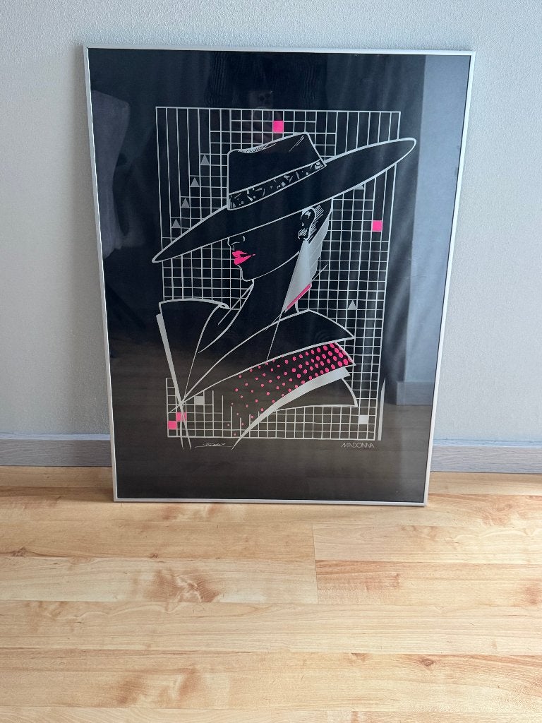 Poster Madonna, Verzamelen, Ophalen, A1 t/m A3, Overige onderwerpen, Rechthoekig Staand