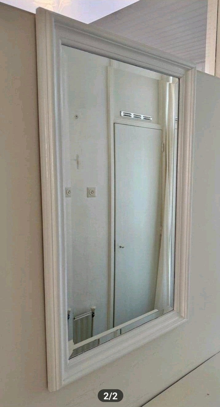 Grote spiegel, Ophalen, Gebruikt, 100 tot 150 cm, Rechthoekig