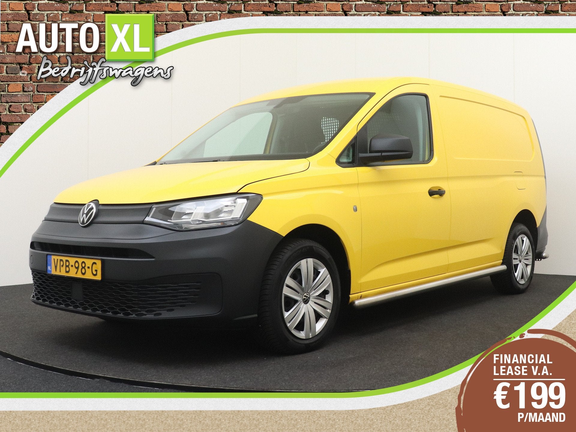 Volkswagen Caddy Cargo Maxi 2.0 75 PK TDI Comfort Camera Car, Voorwielaandrijving, Stof, Gebruikt, 4 cilinders