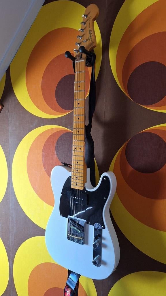 Gemodificeerde Squier Telecaster - Uniek Geluid!, Muziek en Instrumenten, Snaarinstrumenten | Gitaren | Elektrisch, Solid body