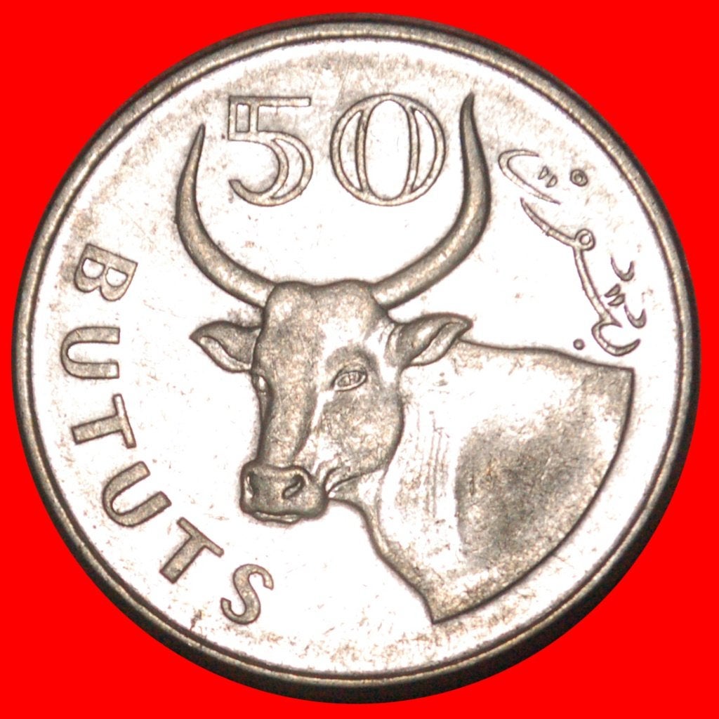 Ⰺ BULL (2008-2016): THE GAMBIA 50 BUTUTS 2008!, Ophalen of Verzenden, Overige landen, Losse munt