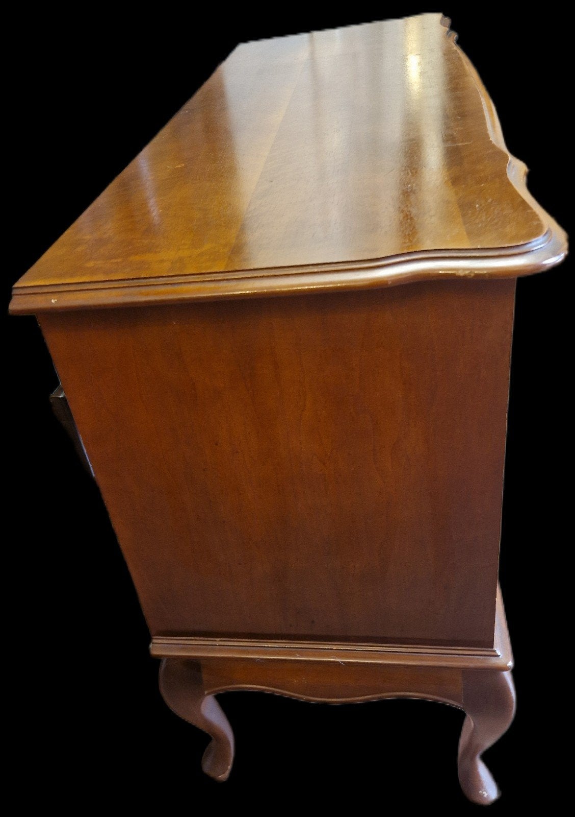 Vintage Dual Platenspeler in Houten Meubel met Radio, Ophalen, Gebruikt, Platenspeler-onderdeel, Dual