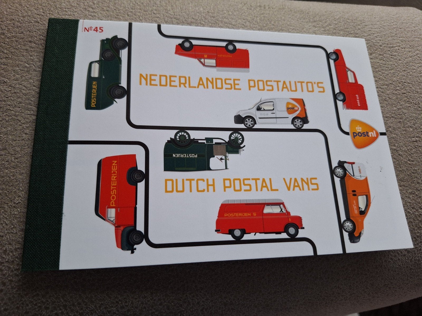 Nederlandse Postauto's Postzegelvel Europa 2013, Ophalen of Verzenden, Na 1940, Postfris
