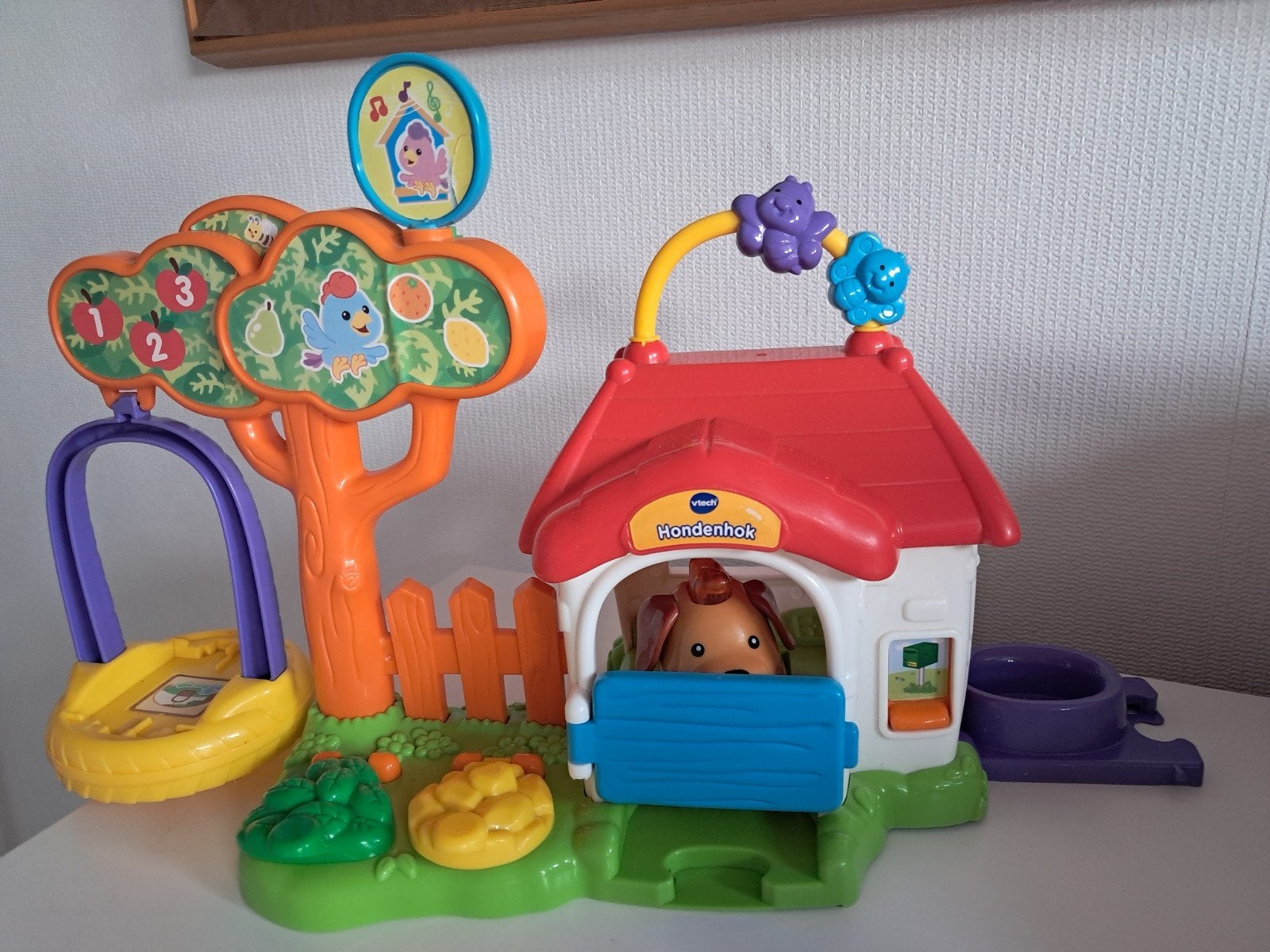 VTECH Hondenhok, Ophalen