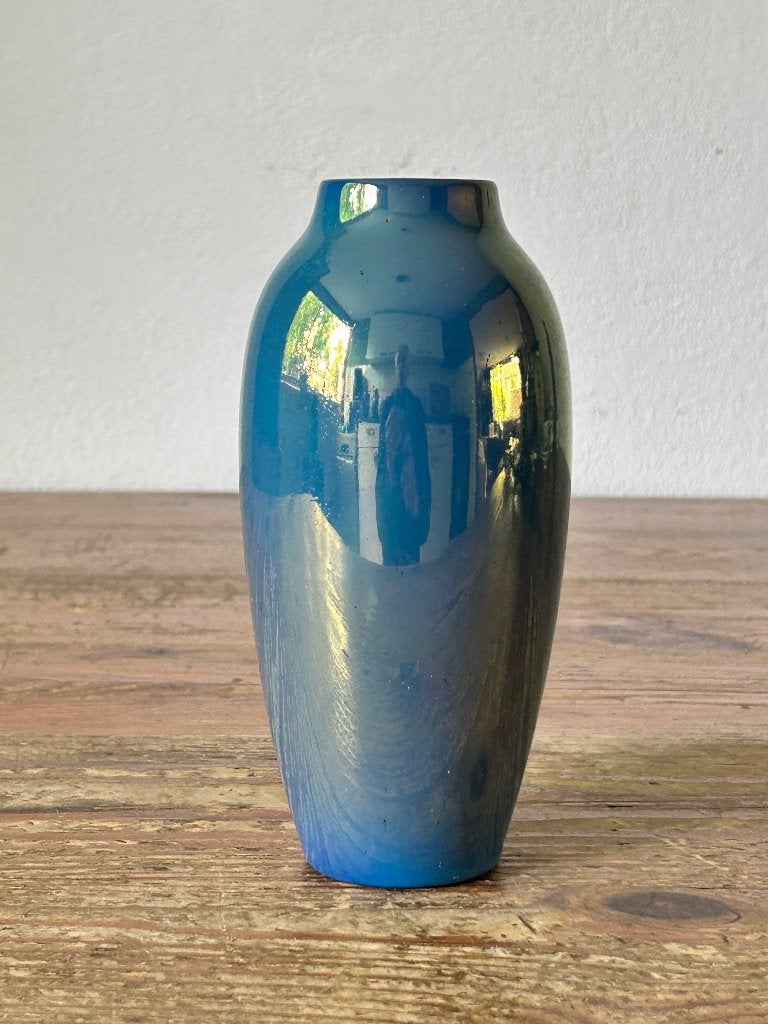 Vaas - St Lukas Utrecht - lustur glazuur, Ophalen of Verzenden
