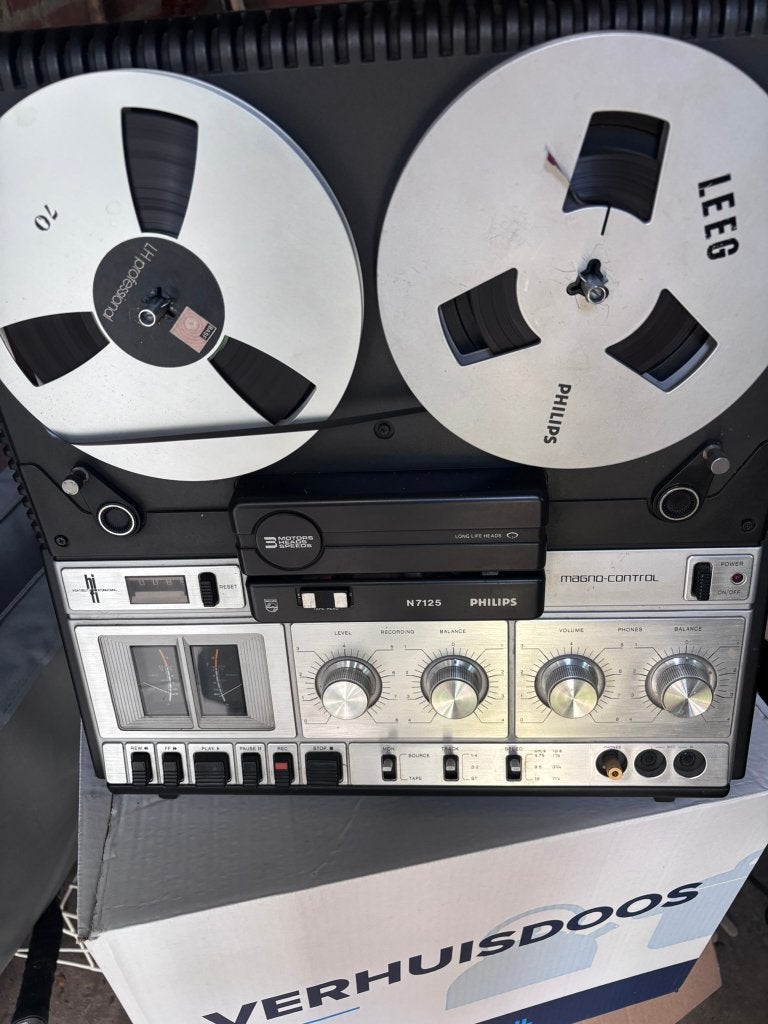 bandrecorder philips  n7125, Ophalen, Bandrecorder