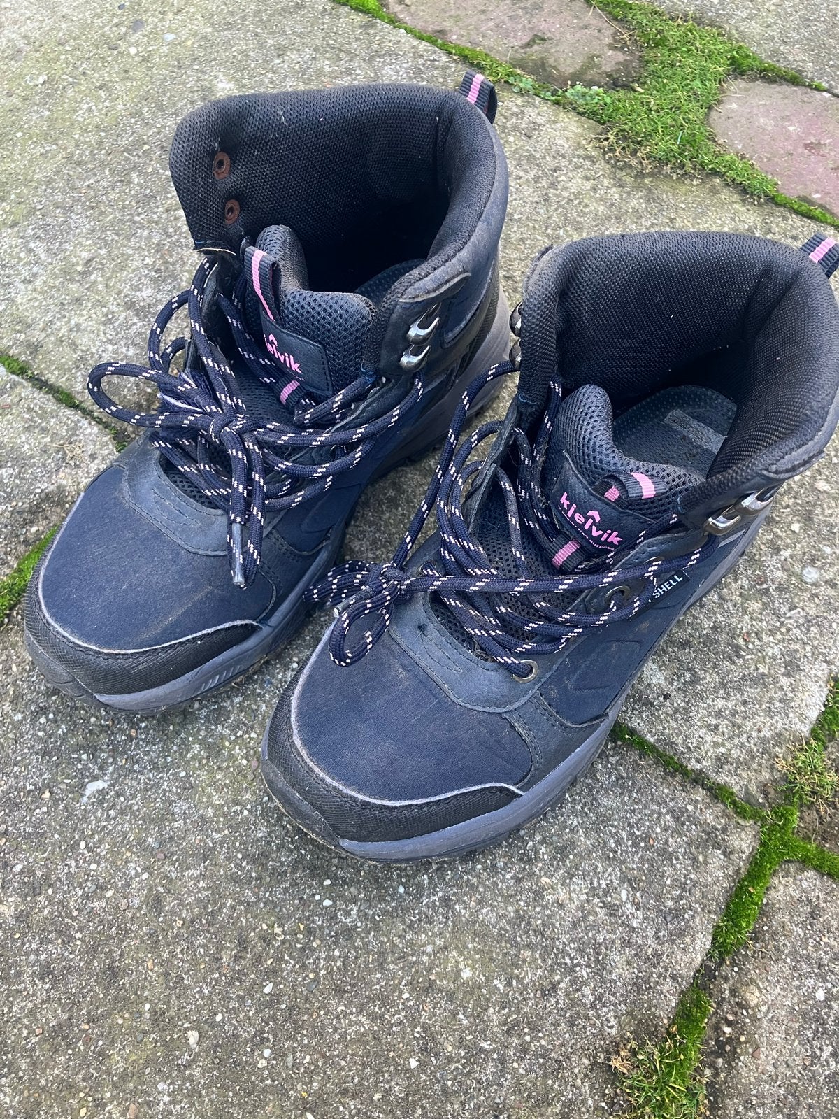 Kjelvik wandelschoenen maat 36, Ophalen of Verzenden, Gedragen, Blauw, Wandelschoenen