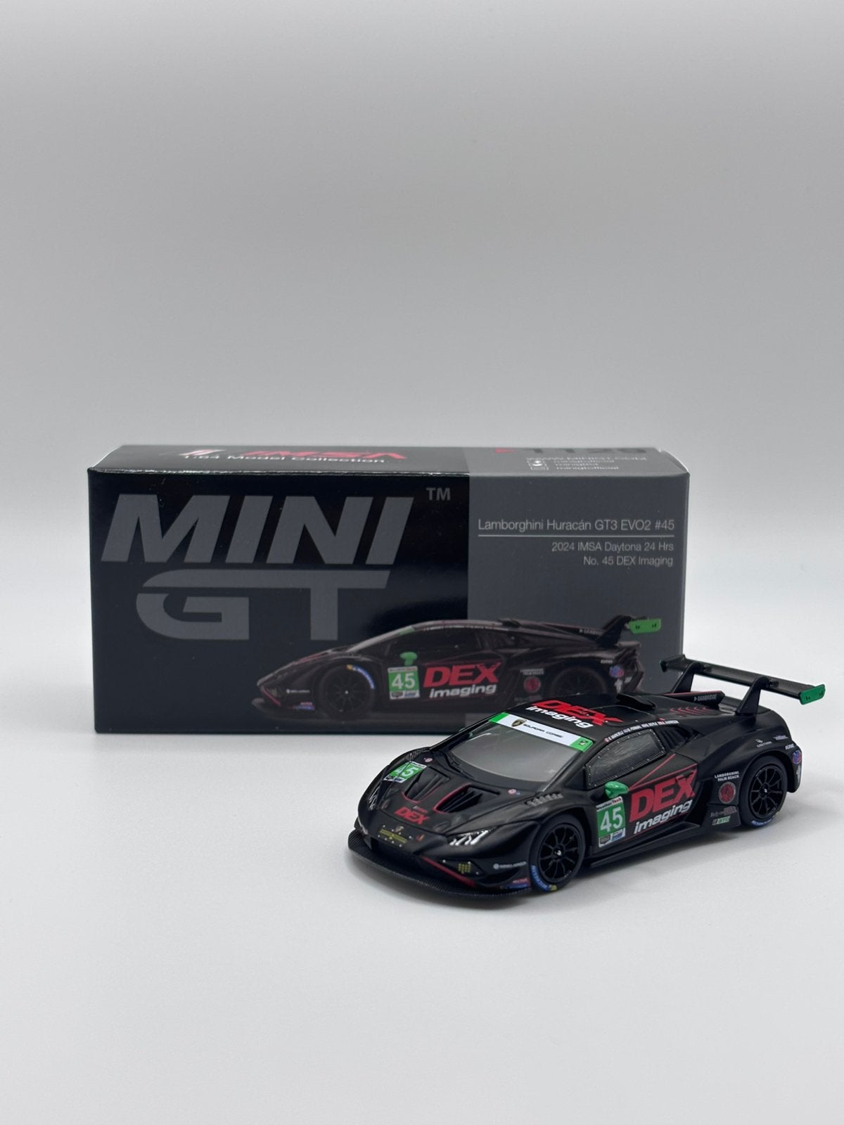 Mini GT - Lamborghini Huracán GT3 EVO2 #45, Www.rubensmodelautos.nl, Auto, Nieuw, Ophalen of Verzenden