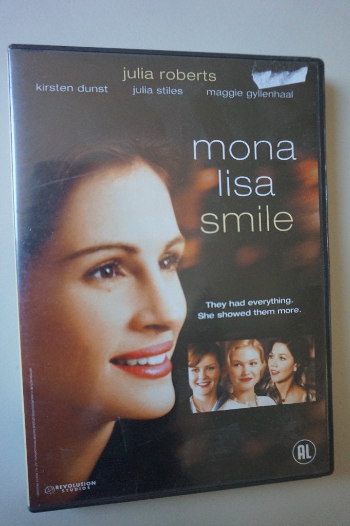 Mona Lisa Smile DVD - Julia Roberts e.a. - kunst romcom film, Engels, Inclusief doosje, Alle leeftijden, Nederlands