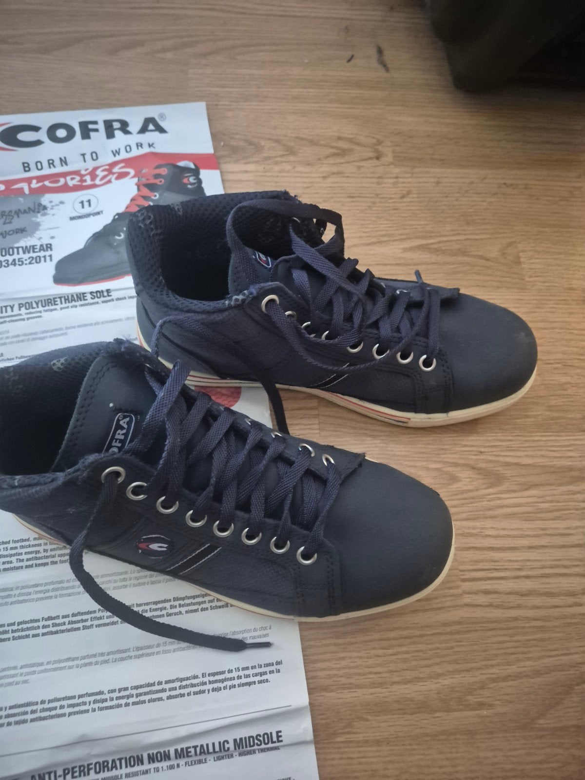 Cofra Pressing S3S FO SR veiligheidsschoenen, maat 41, Ophalen of Verzenden, Nieuw